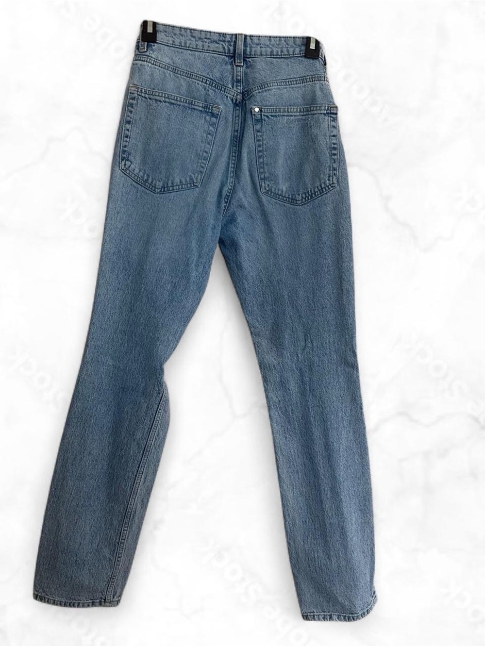 H&M Vintage Straight High Waist Jeans – Size 4 - Picture 6 of 6